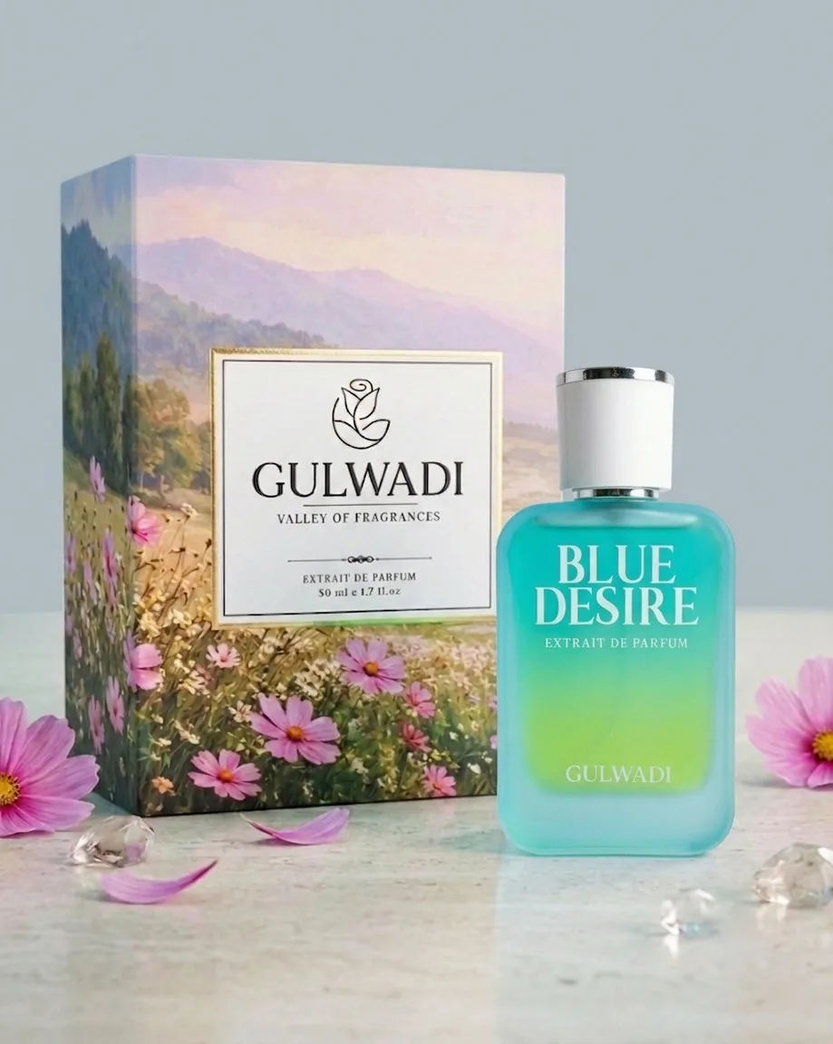 Blue Desire Perfume for Women – Floral Vanilla Musk Fragrance with Long Lasting Elegance 50ML - Image 3